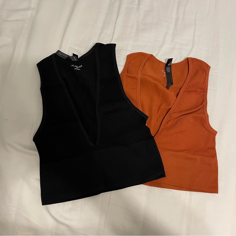 Plunge Crop Top Bundle